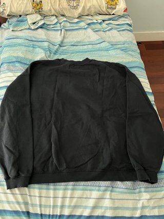Sudadera OVERSIZE Unisex Negra Talla Única
