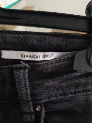 Pantalón Bershka Talla 36 Gris