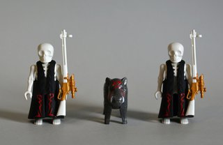 Playmobil Pareja Esqueletos Steampunk Con Jabali.