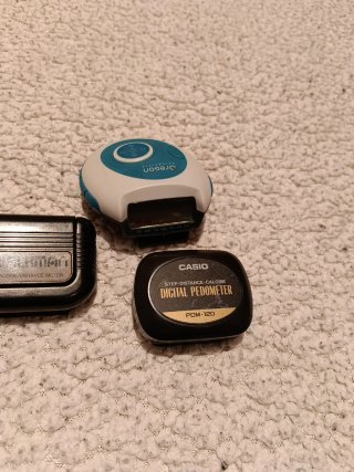 Lote 3 Podómetros Oregon, Casio, Walkman