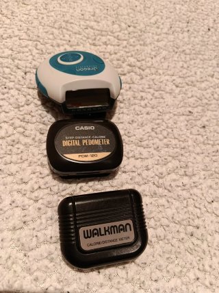 Lote 3 Podómetros Oregon, Casio, Walkman