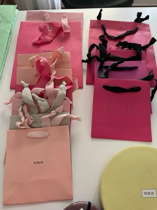 Lote Cajas y Bolsas Tous