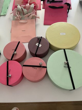 Lote Cajas y Bolsas Tous