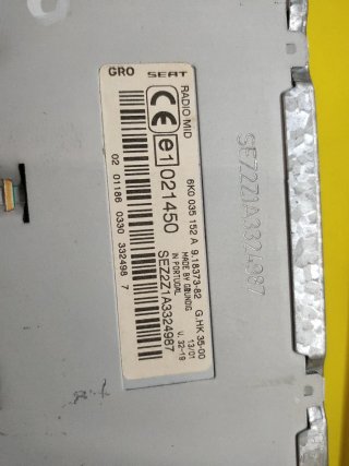 MODULO CAJA RADIO AC SEAT IBIZA GP99 CORDOBA 99-02