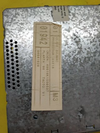 MODULO CAJA RADIO AC SEAT IBIZA GP99 CORDOBA 99-02