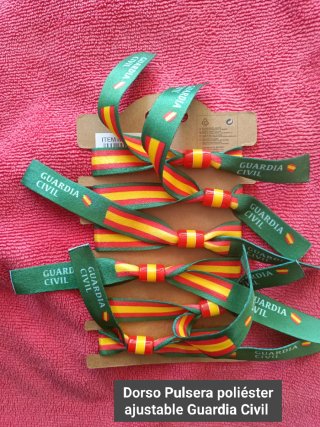 Set Guardia Civil Llavero más Pulsera poliéster