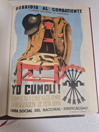 Tomo Carteles Guerra Civil Española