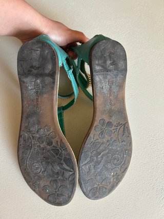 Sandalias planas Blanco Talla 37