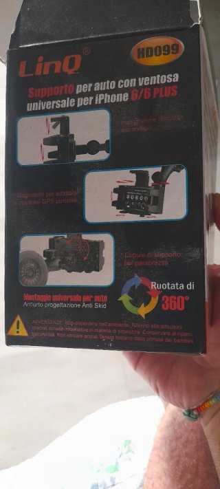 Supporto auto universale iPhone 6/6 PLUS