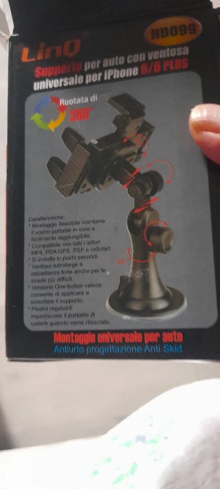 Supporto auto universale iPhone 6/6 PLUS