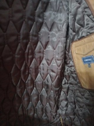Chaqueta Beige y Marrón