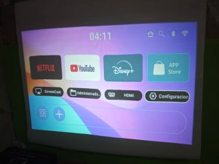 Proyector XGODY Gris Android 11.0 1+8Gb