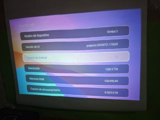 Proyector XGODY Gris Android 11.0 1+8Gb