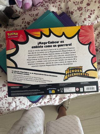 Caja Pokémon Mega Emboar EX Colección