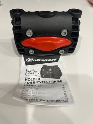 Soporte Polisport para sillita bici