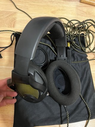 Auriculares Sennheiser PC38X Negro/Amarillo