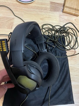 Auriculares Sennheiser PC38X Negro/Amarillo