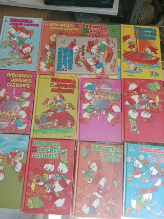 13 libros Disney Biblioteca de los jóvenes castore