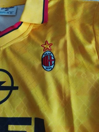 Maglia Lotto Milan Roberto Baggio Autografata