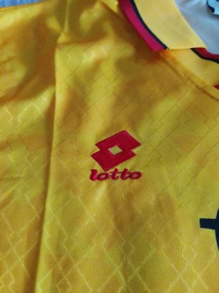 Maglia Lotto Milan Roberto Baggio Autografata