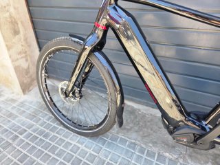 Bicicleta Eléctrica Negra