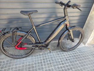 Bicicleta Eléctrica Negra