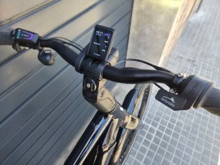 Bicicleta Eléctrica Negra
