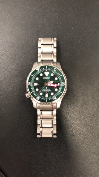 Reloj Citizen Automático Diver 200m Titanio