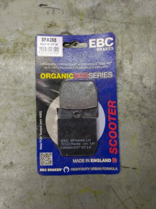 Pastillas Freno EBC SFA268 Scooter Orgánicas