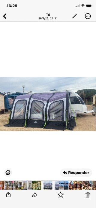 Avance hinchable Caravana de Primavera Nuevo
