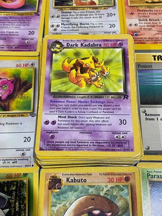 50 cartas pokémon WOTC (1995-2000) inglés