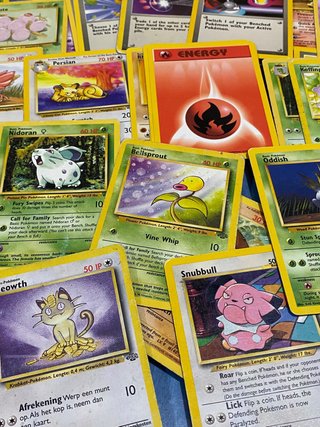 50 cartas pokémon WOTC (1995-2000) inglés