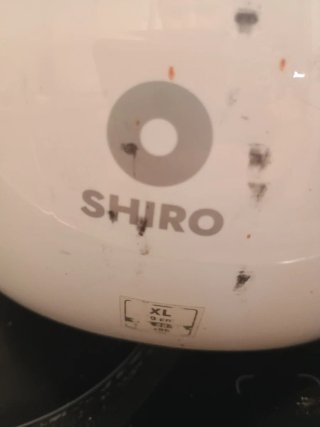 Casco Moto Jet Blanco Shiro talla XL