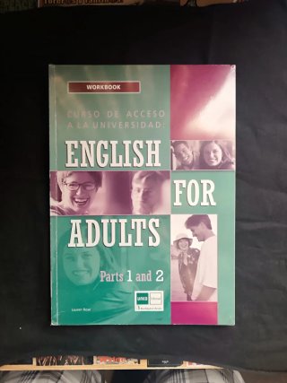 Libros UNED English for adults