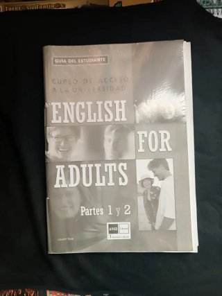 Libros UNED English for adults