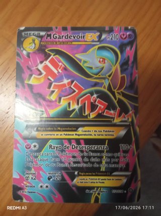 Carta Pokémon EX.
