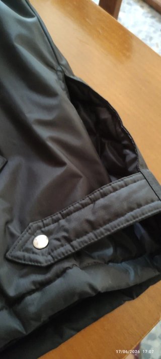 Parka hombre Talla 70 Negro, muy grande
