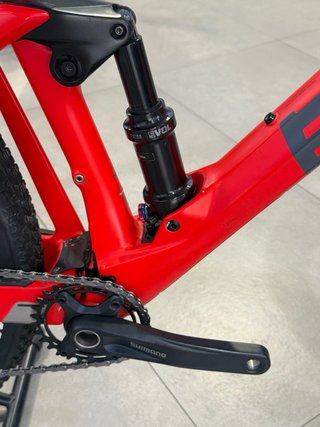 Bicicleta BMC Doble Suspensión Roja fourstroker 01