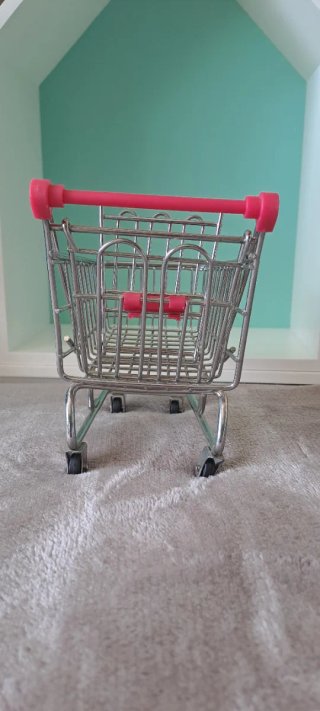 Carrito de supermercado para muñecas