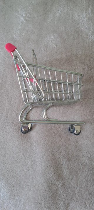 Carrito de supermercado para muñecas