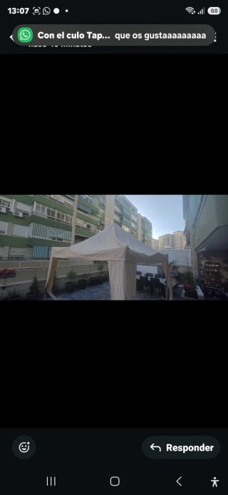 Carpa terraza o playa