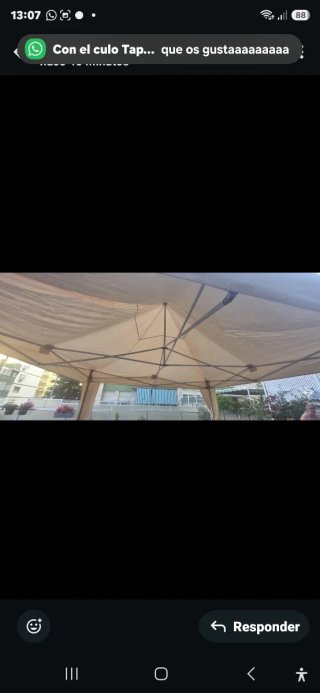 Carpa terraza o playa