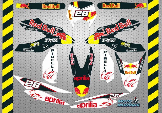 Pegatinas Aprilia sx rx 125 2018/2024