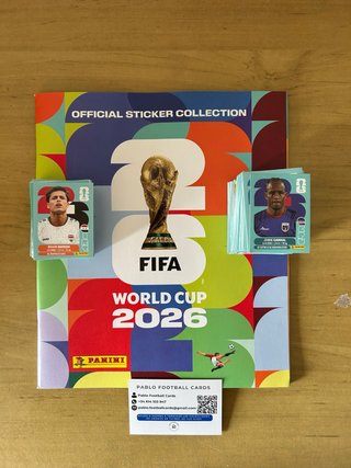 ÁLBUM Y 400 CROMOS FIFA WORLD CUP MUNDIAL 2026