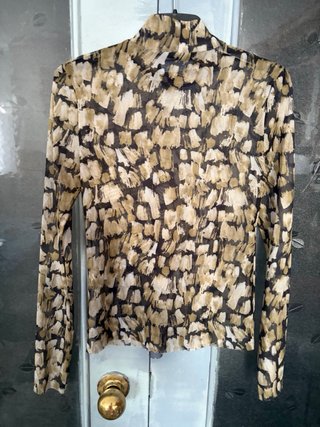 Camiseta Zara Tul Estampado Animal Print