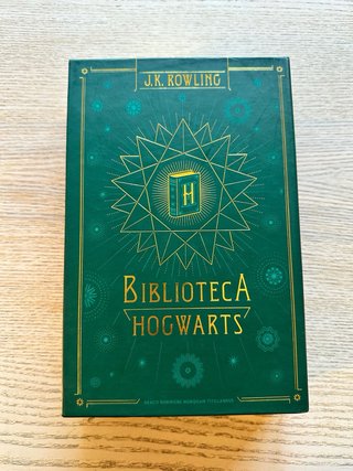 Pack 3 libros biblioteca hogwarts