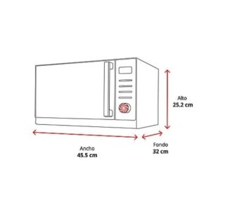 Microondas LG Grill 700W 20L