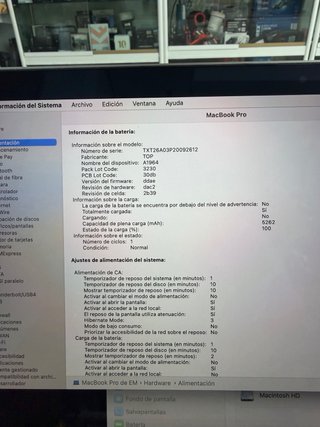 MacBook Pro 2018 13” i5 8GB RAM 256GB SSD