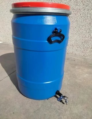 Bidones de 100 litros con Tapa y Asas
