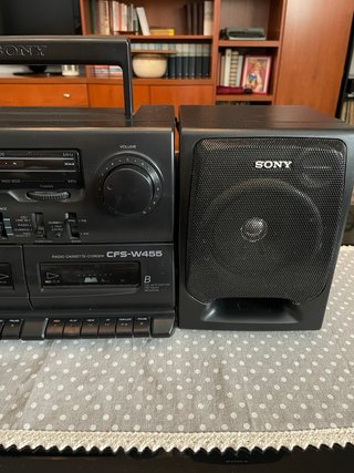 Boombox - Sony “Radio Cassette-Corder CFS-W455”
